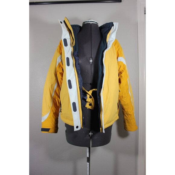 Solstice Microshed rugged outerwear fleece lined full zip winter ski snow jacket - Picture 13 of 16